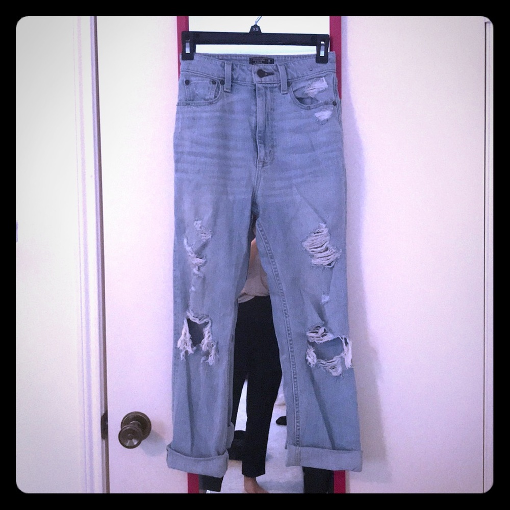 Abercrombie high rise jeans